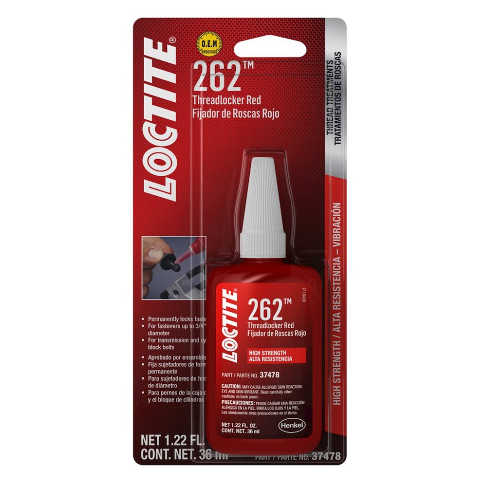 Threadlocker 262 Red 36ml/1.22oz. Picture 1