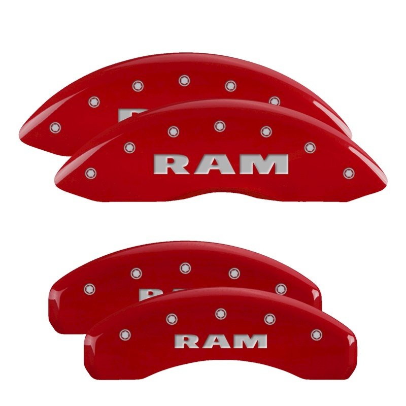 11-   Ram 1500 Caliper Covers Red. Picture 1