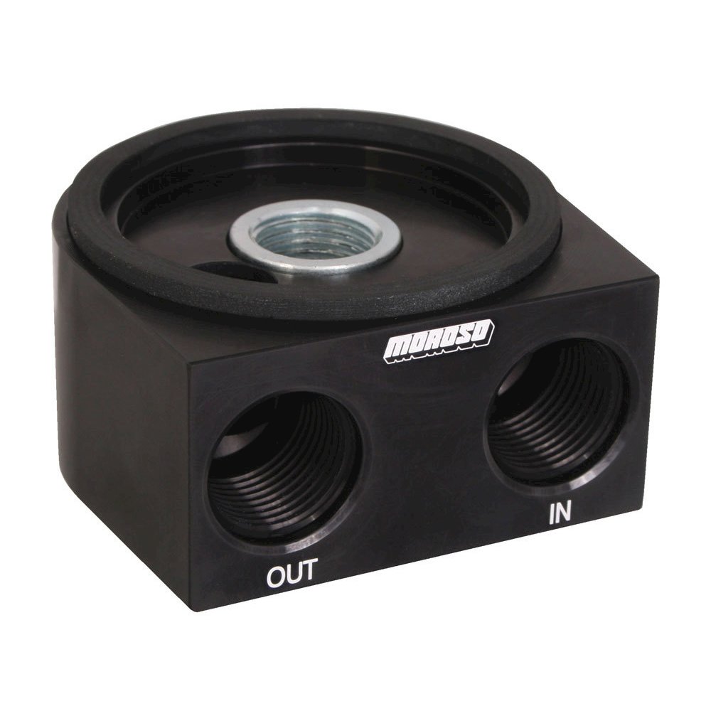 Oil Filter Sandwich Adapter - 3/4-16. Picture 1