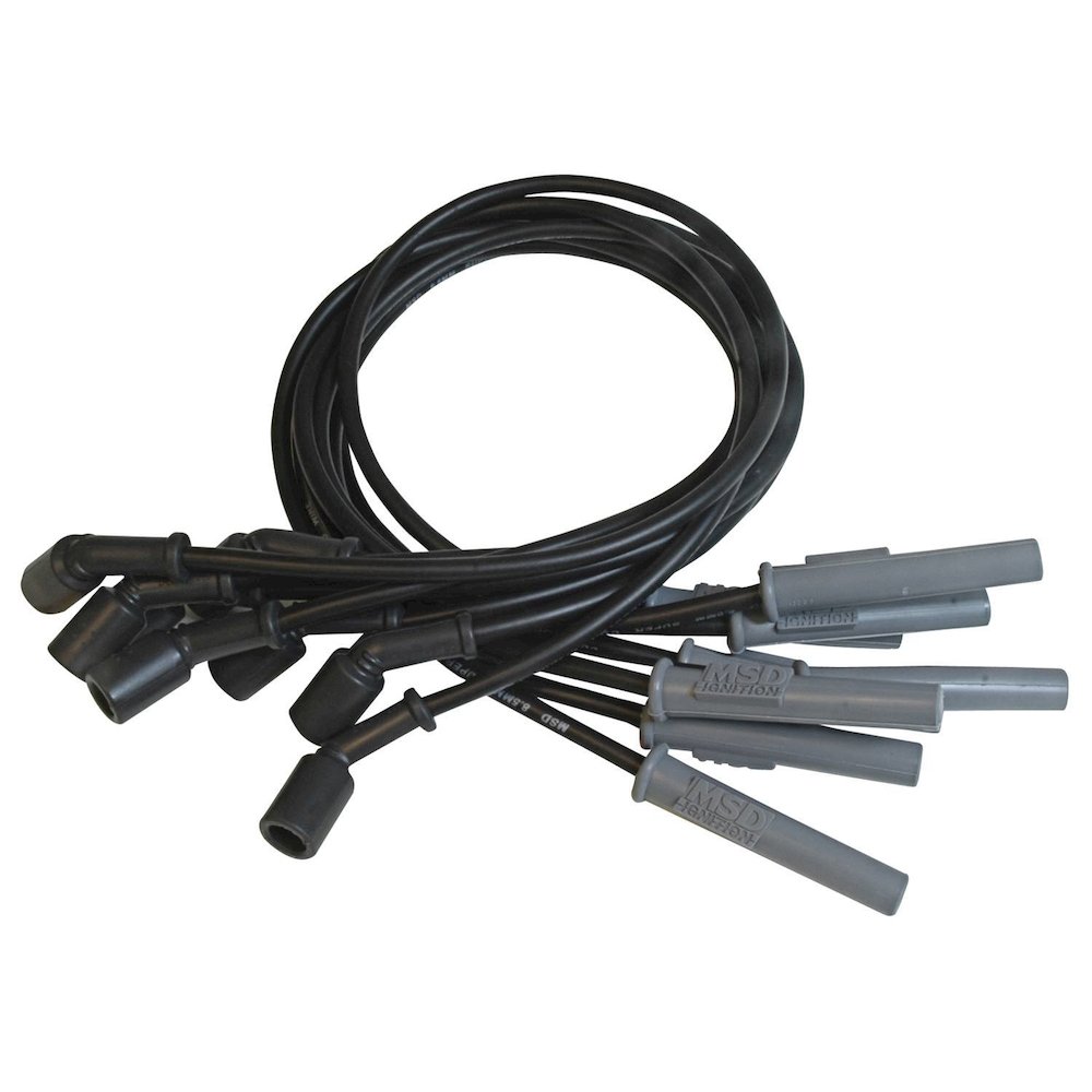 8.5MM Spark Plug Wire Set - Black. Picture 1