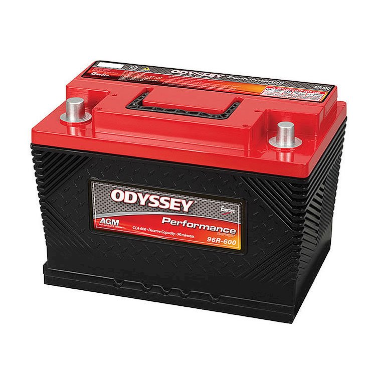 Battery 96R Series 600 CCA / 1100 CA. Picture 1