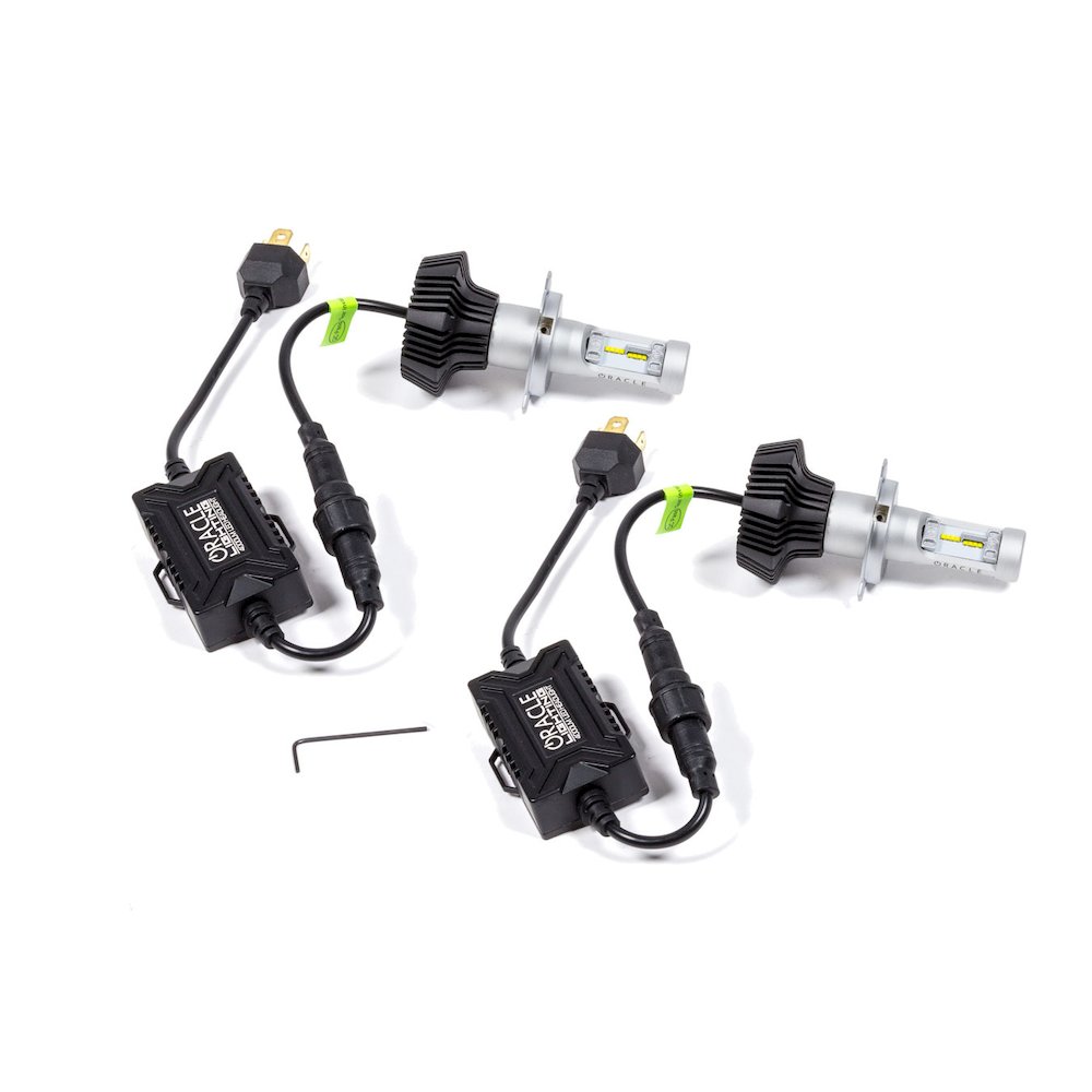 H4  LED Headlight Bulbs. Picture 1