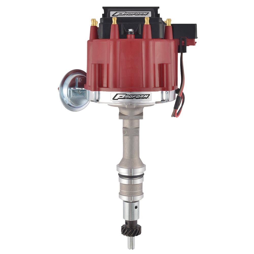 Ford 302 HEI Distributor w/Red Cap. Picture 1