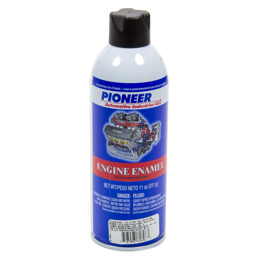 Engine Paint - Semi Glos Black. Picture 1