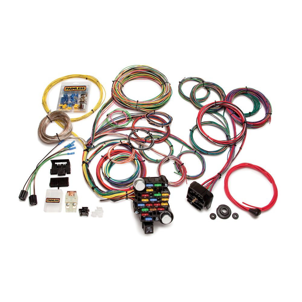 28 Circuit Muscle Car Wiring Harness. Picture 1