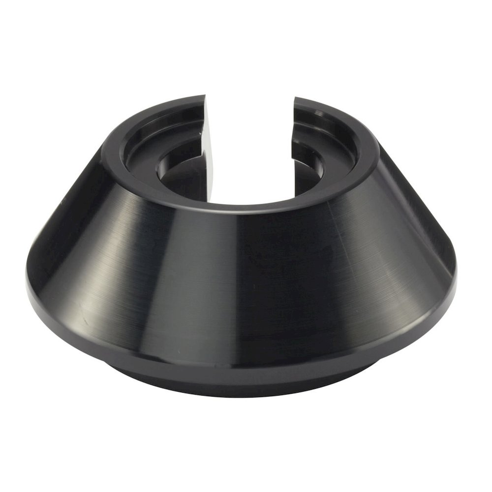 Spring Seat 2.5in Coil - Over Steep Angle Blk. Picture 1