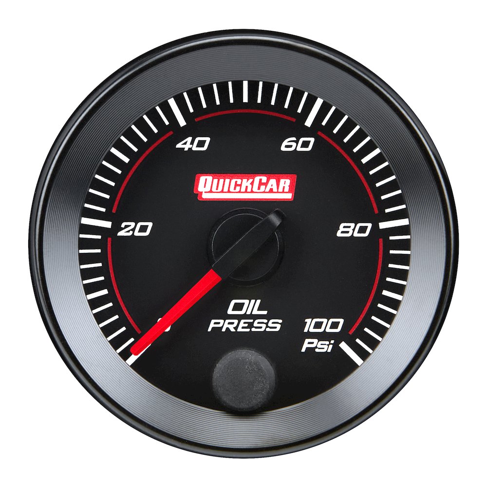 RedLine  Gauge 2-1/16in Oil Pressure 0-100psi. Picture 1
