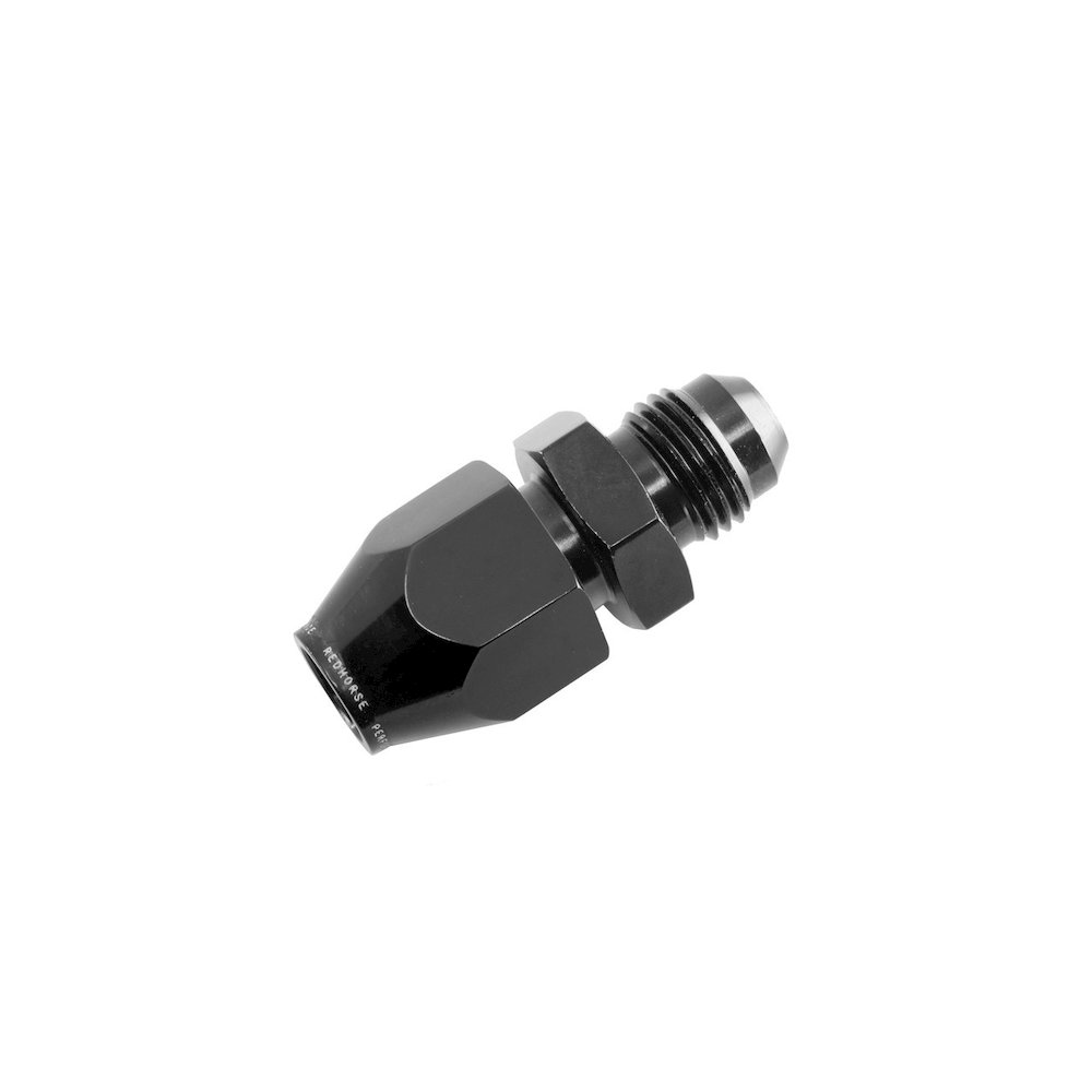 8AN Hard Line Adapters Black. Picture 1