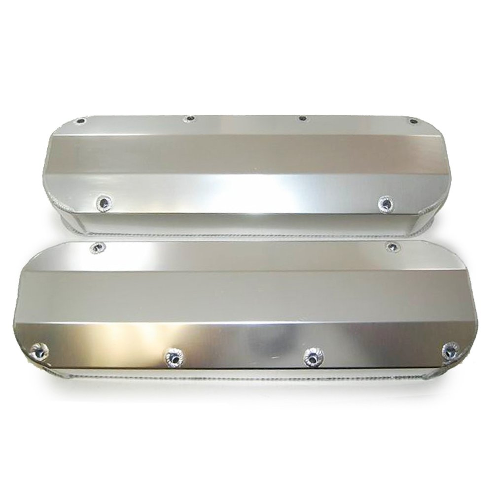 Aluminum Fabricated Valve Covers Ford 460. Picture 1
