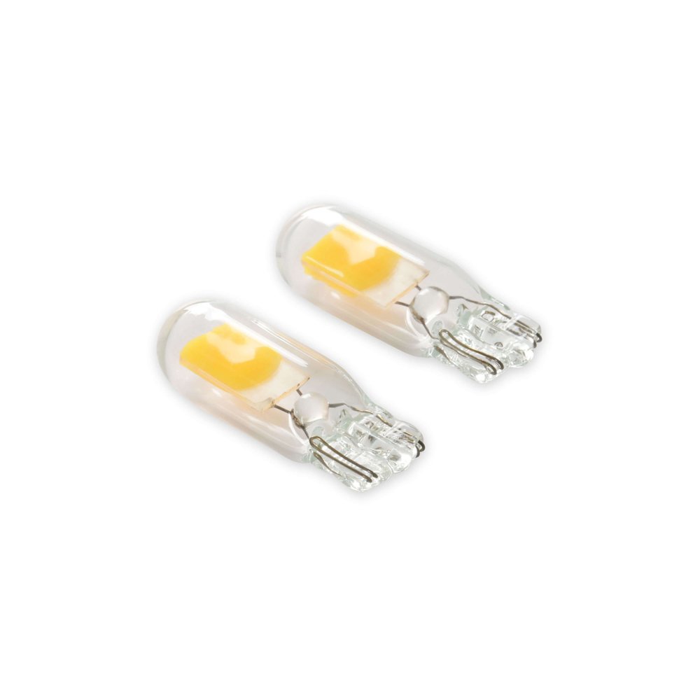 T10/194  LED Bulbs 3000K Classic White Pair. Picture 1