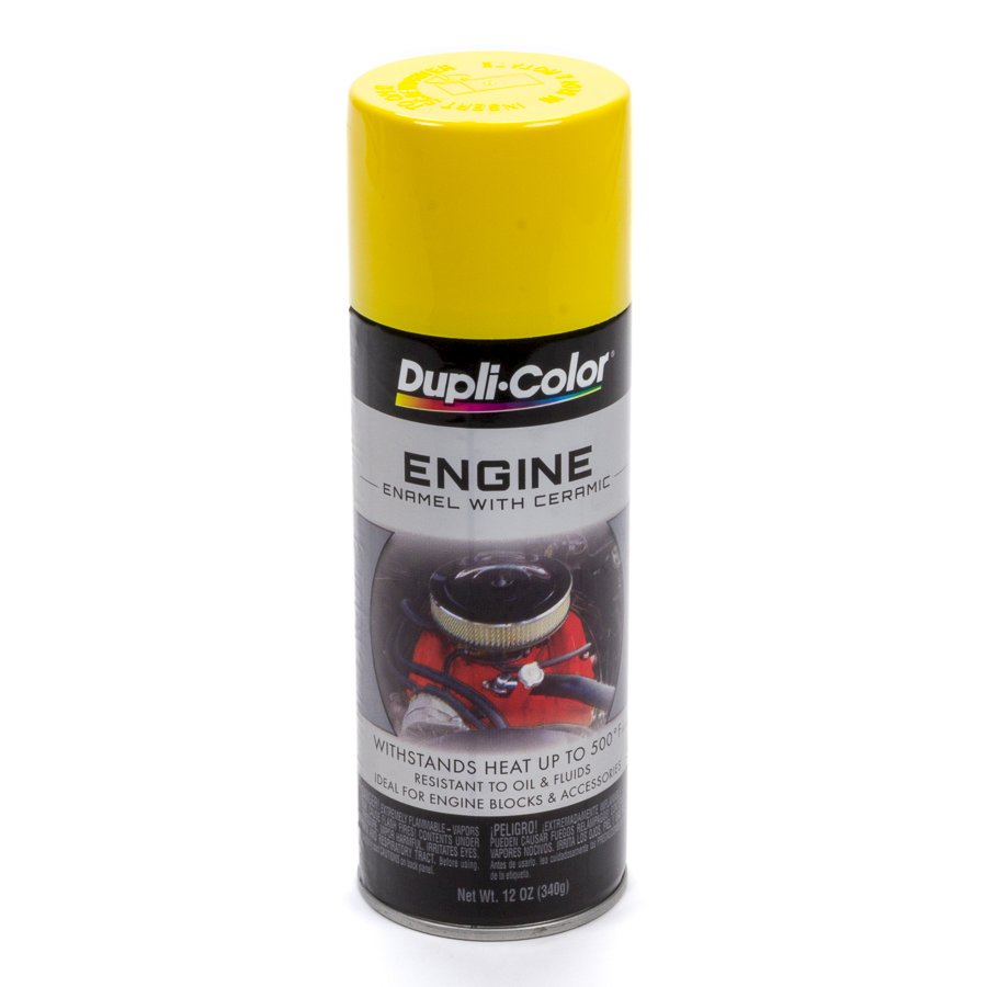 Daytona Yellow Engine Paint 12oz. Picture 1