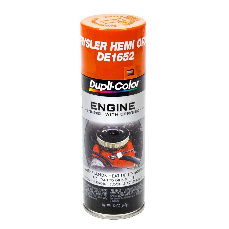 Hemi Orange Engine Paint 12oz. Picture 1