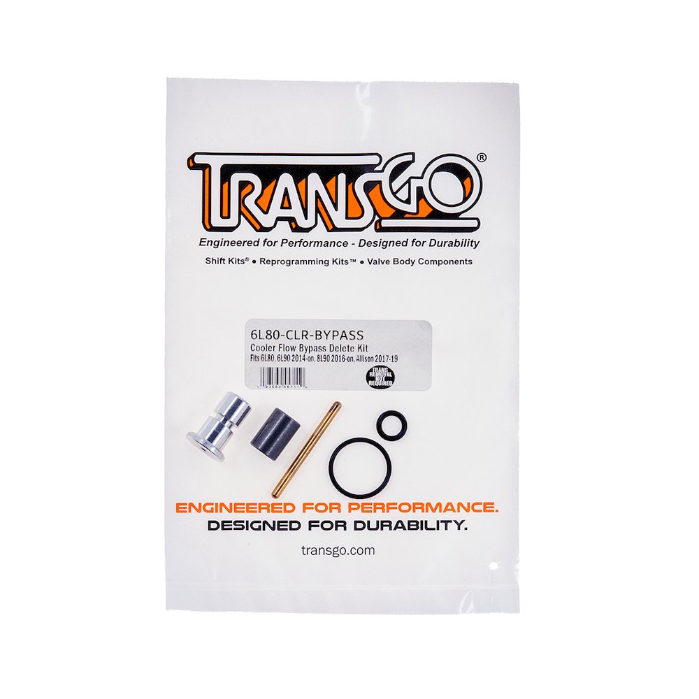 Cooler Flow Bypass Delete Kit  GM 6L80/6L90. Picture 1