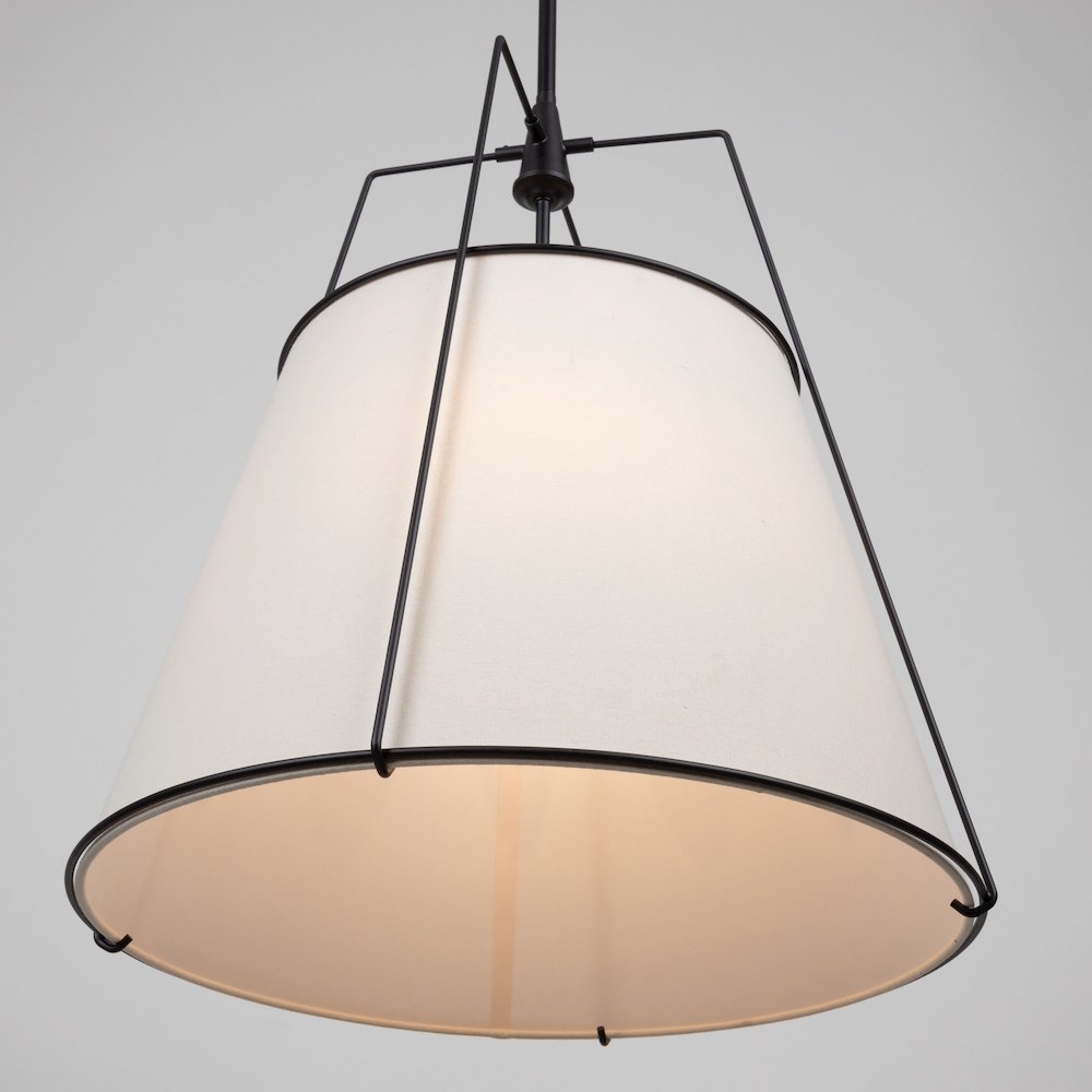 Pullman Collection 4Light Pendant Black. Picture 6