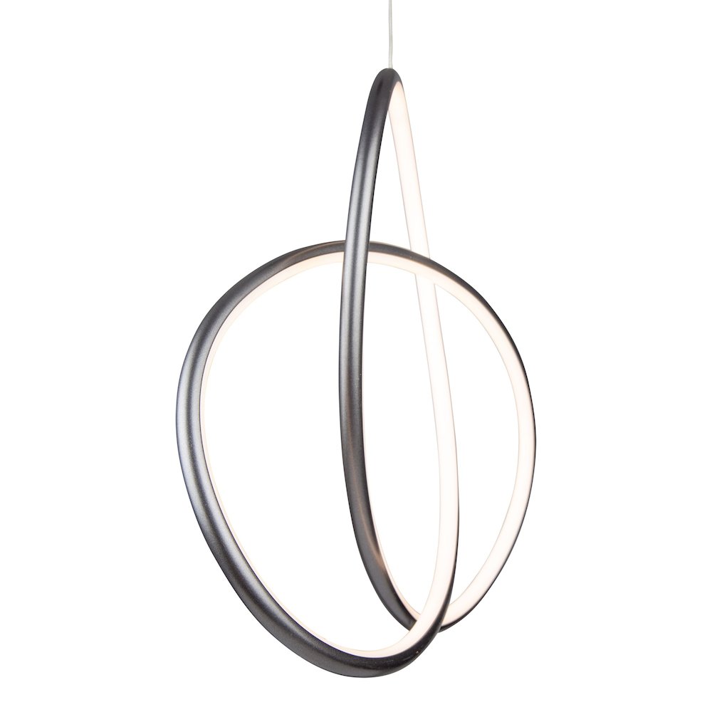 Orion 24W LED Pendant Grey. Picture 6