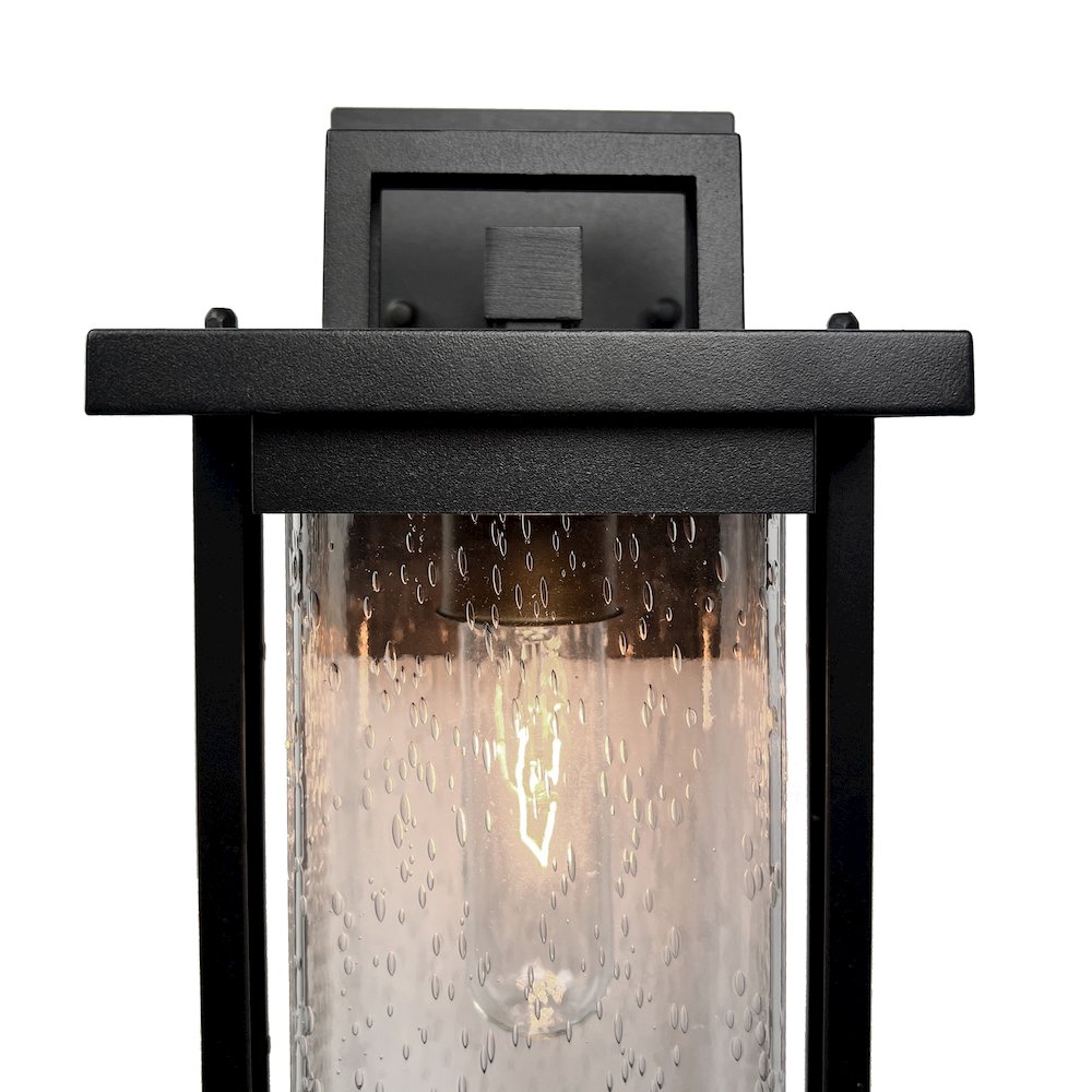 Port Charlotte Outdoor Wall Sconce Matte Black. Picture 6