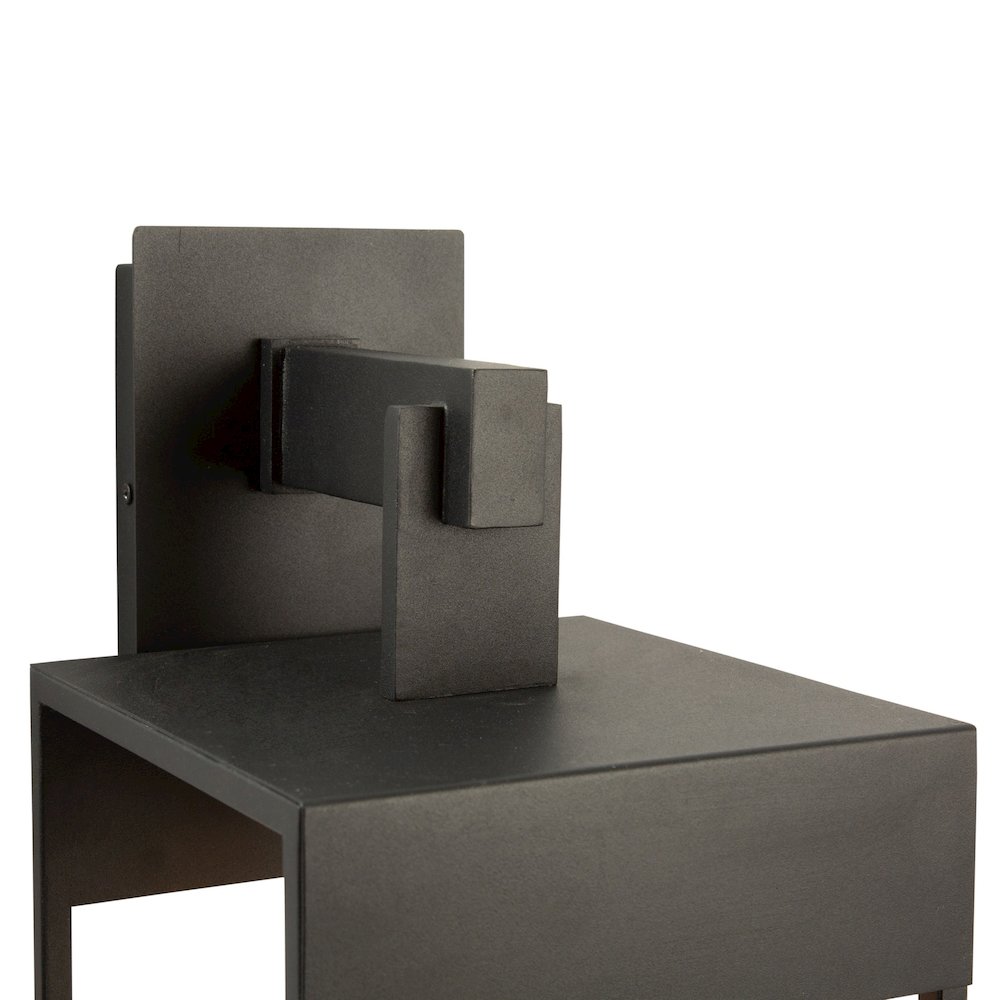 Weybridge 1Light Outdoor Wall Light Black. Picture 5