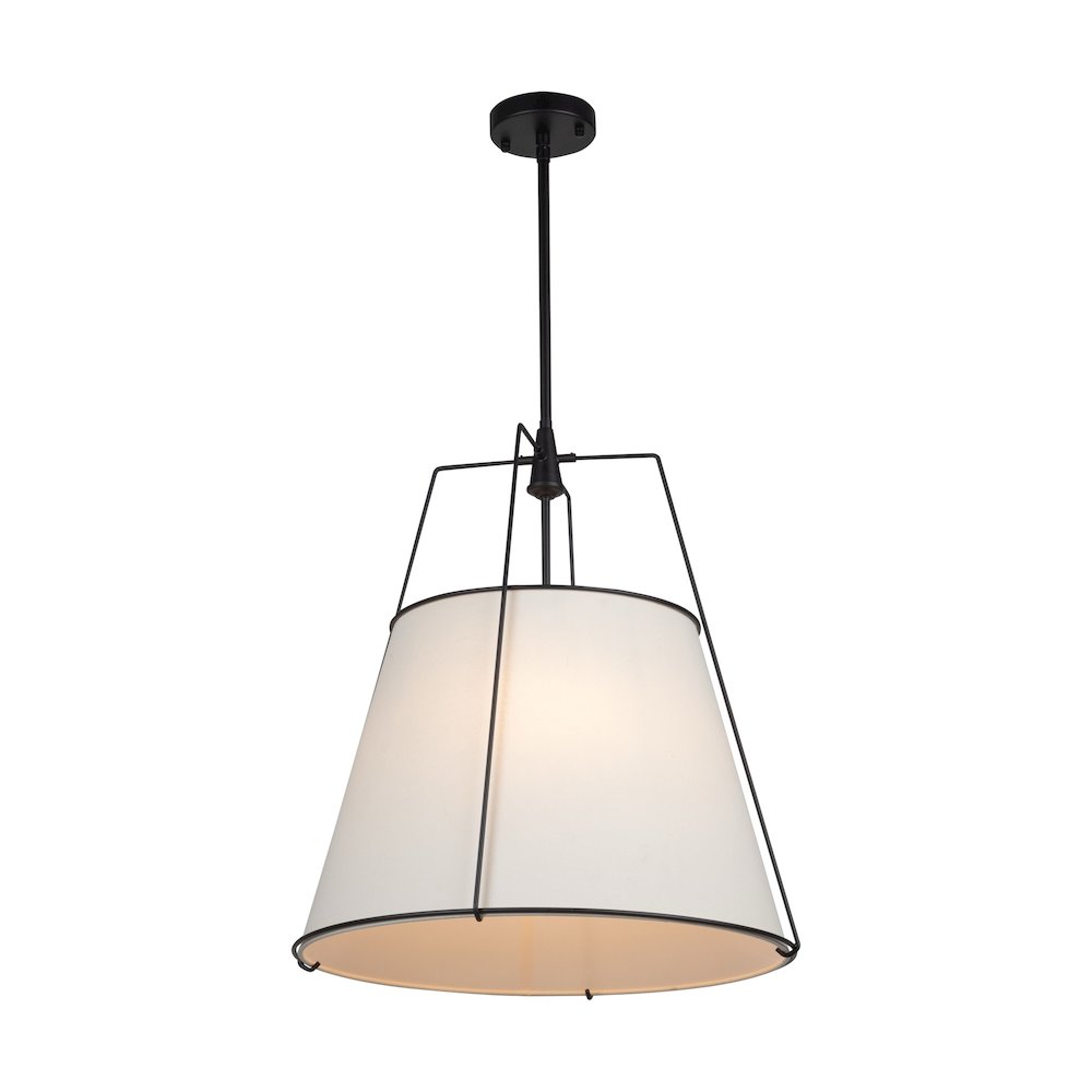 Pullman Collection 4Light Pendant Black. Picture 2