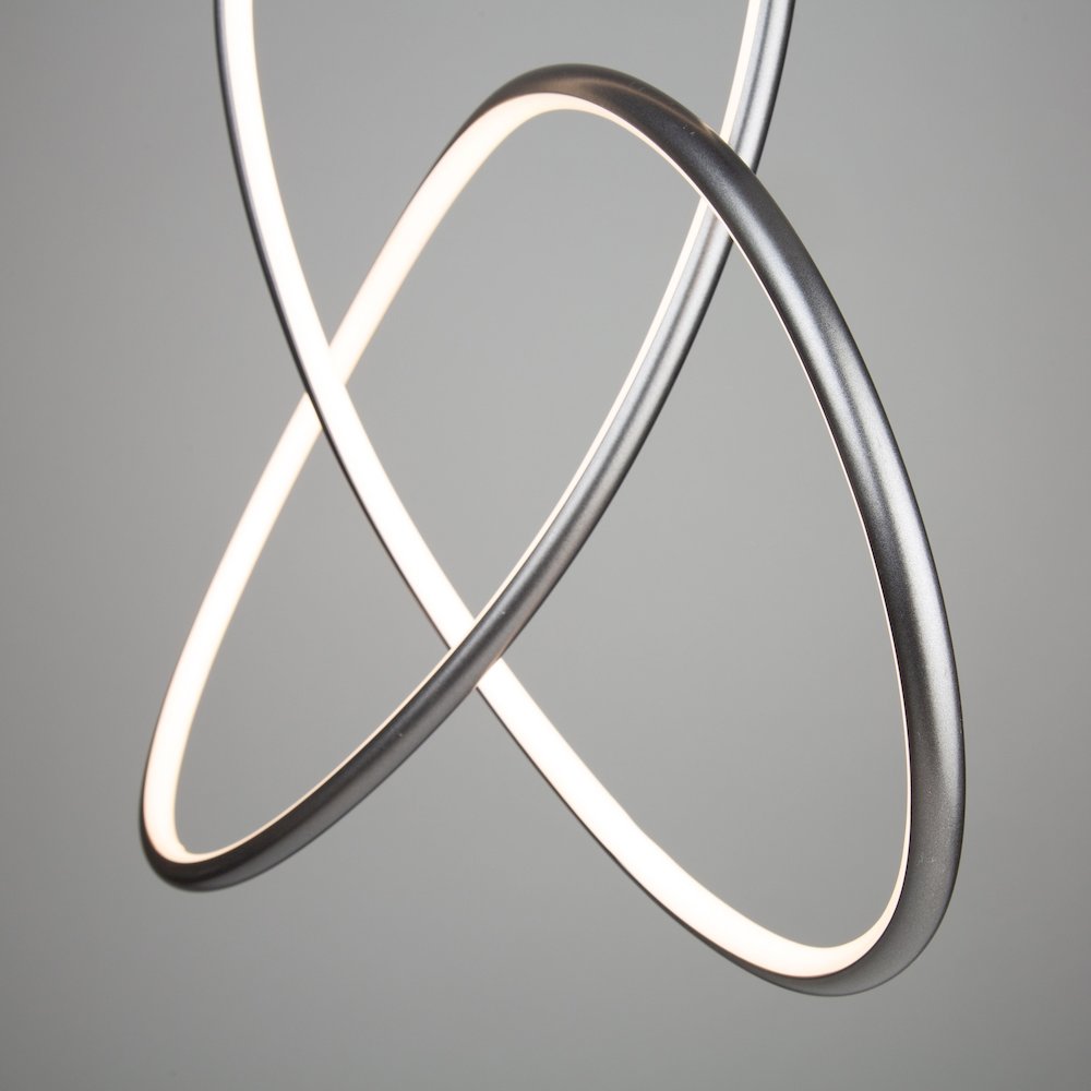 Orion 30W LED Pendant Grey. Picture 6