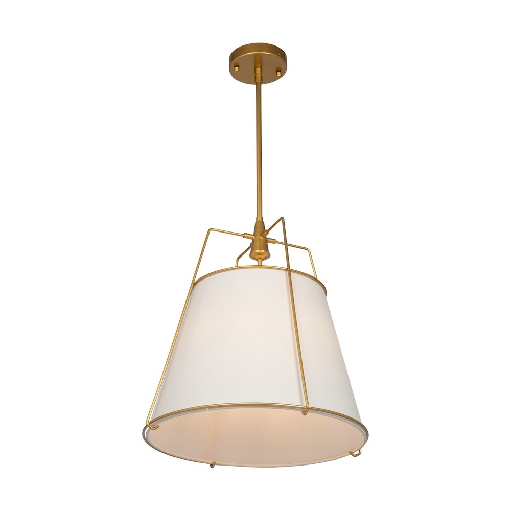Pullman Collection 3Light Pendant Brass. Picture 4