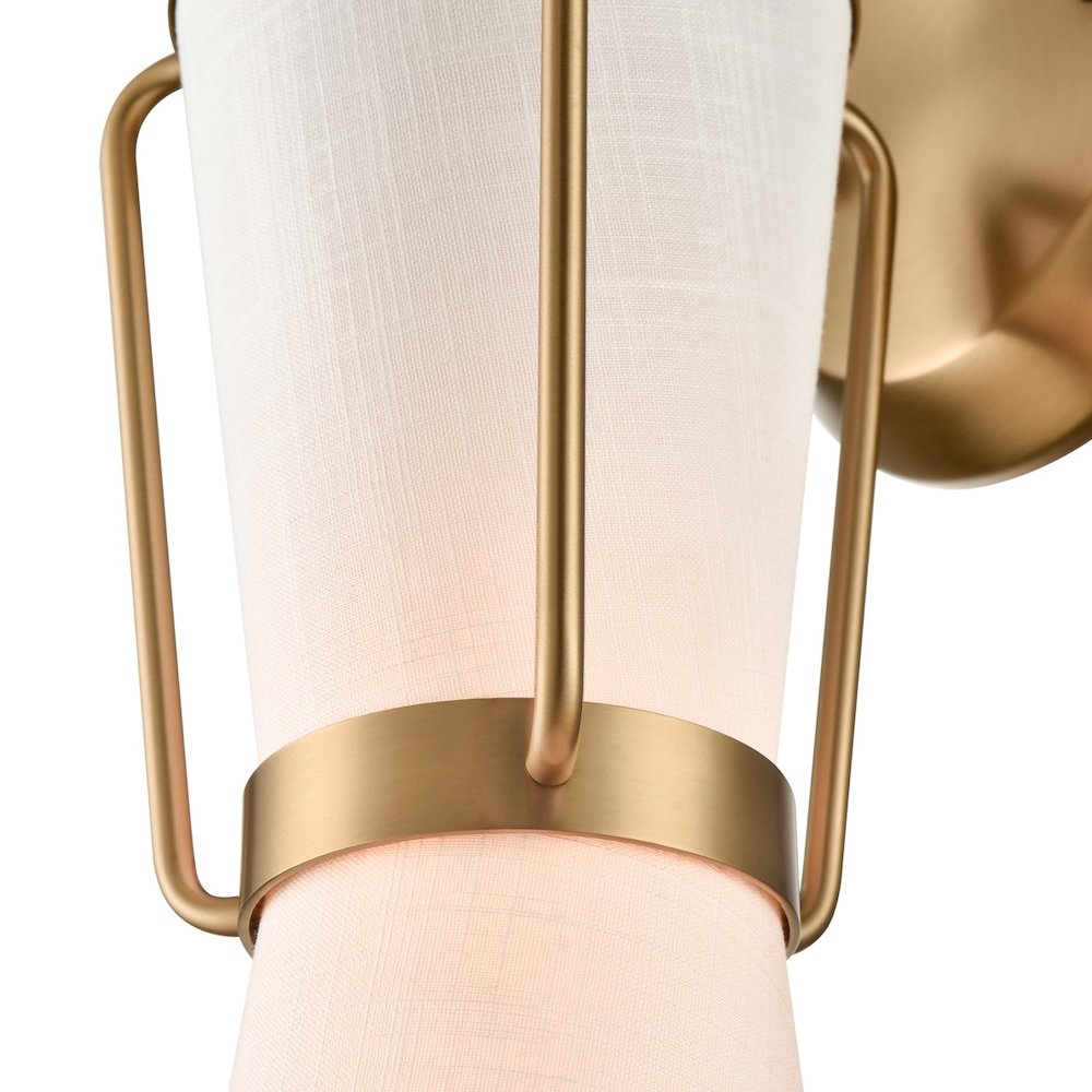 Layla Wall Sconce Brushed Brass. Picture 5