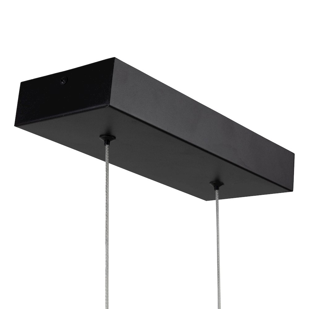 Graymar Collection Integrated LED Chandelier, Black. Picture 4