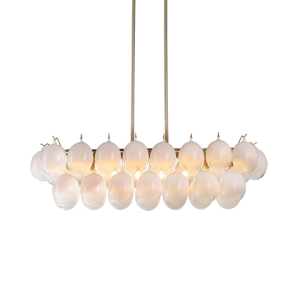 Globo Collection 8Light Island/Pool Table Brass. Picture 3