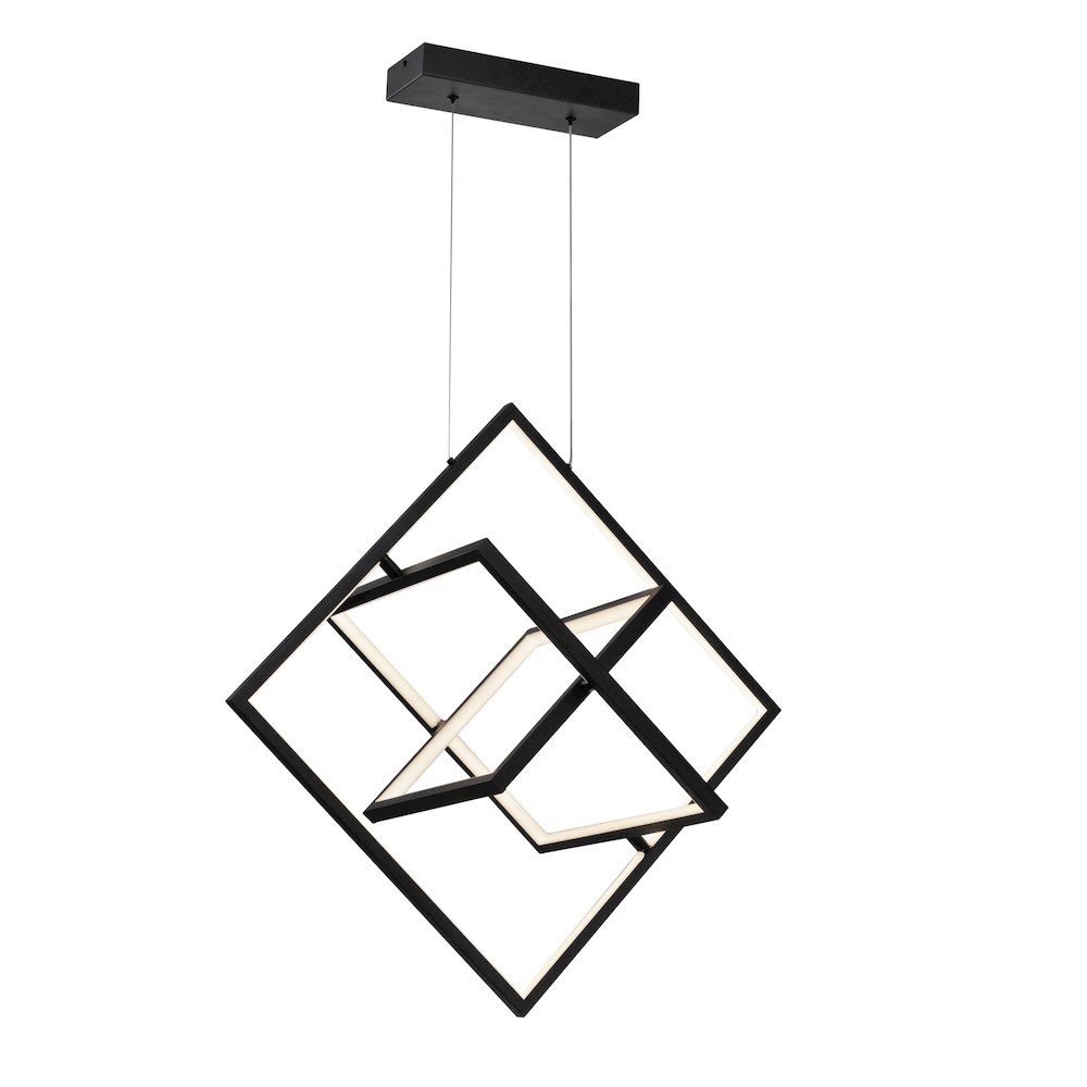 Graymar 24W LED Pendant Black. Picture 2