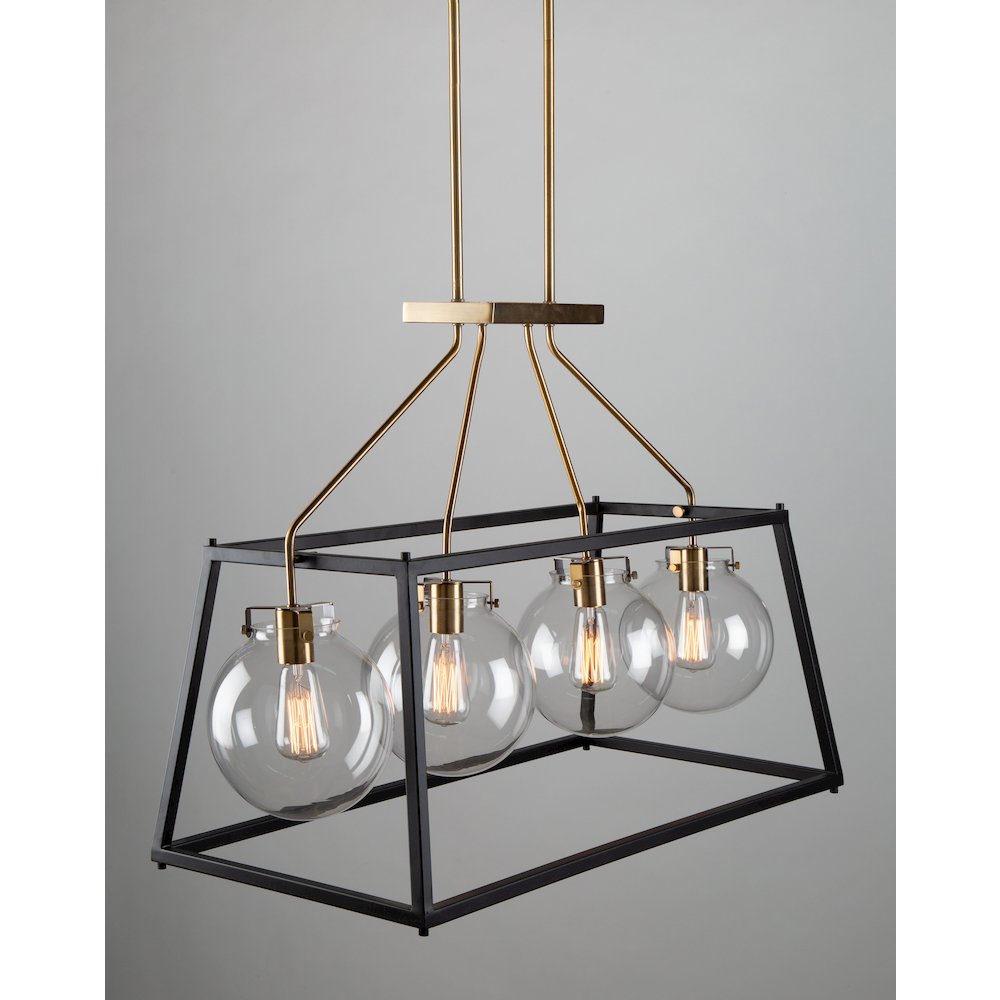 Bridegtown 4 Light Cage Pendant. Picture 4