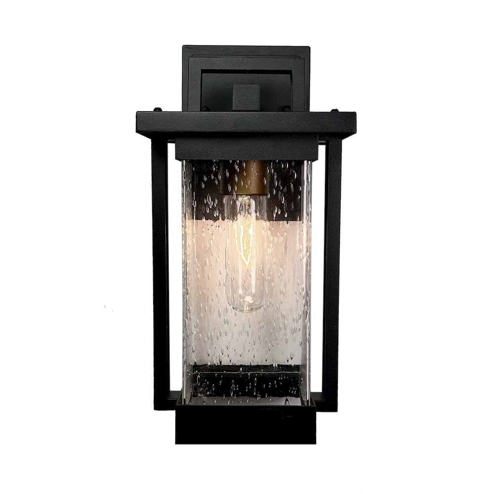 Port Charlotte Outdoor Wall Sconce Matte Black. Picture 2