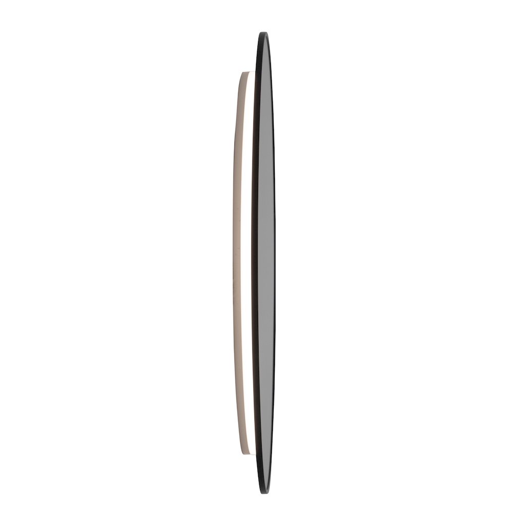 Reflections Collection 19W LED Wall Mirror Black. Picture 2