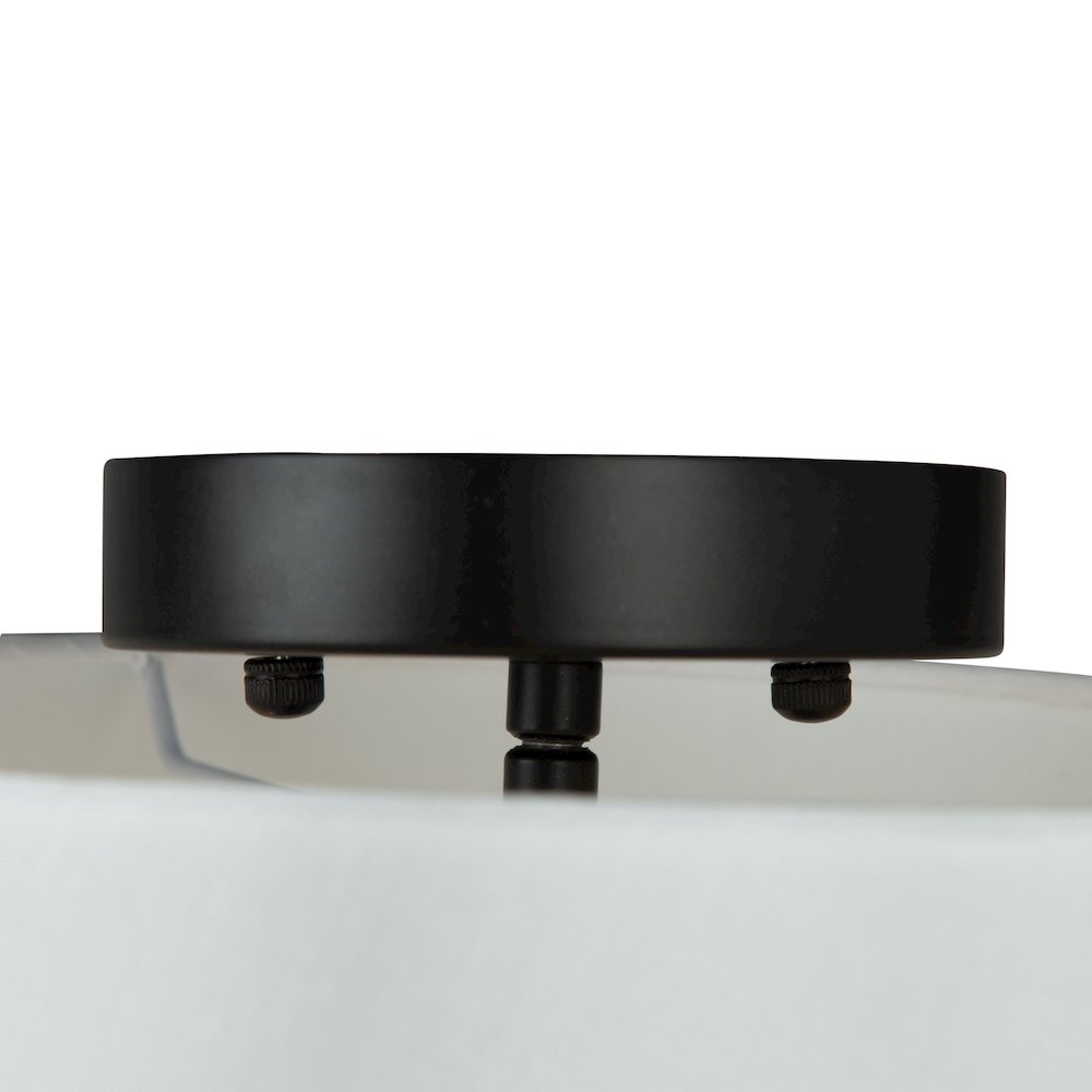 Rhythm 3 Light SemiFlush Mount Black. Picture 2