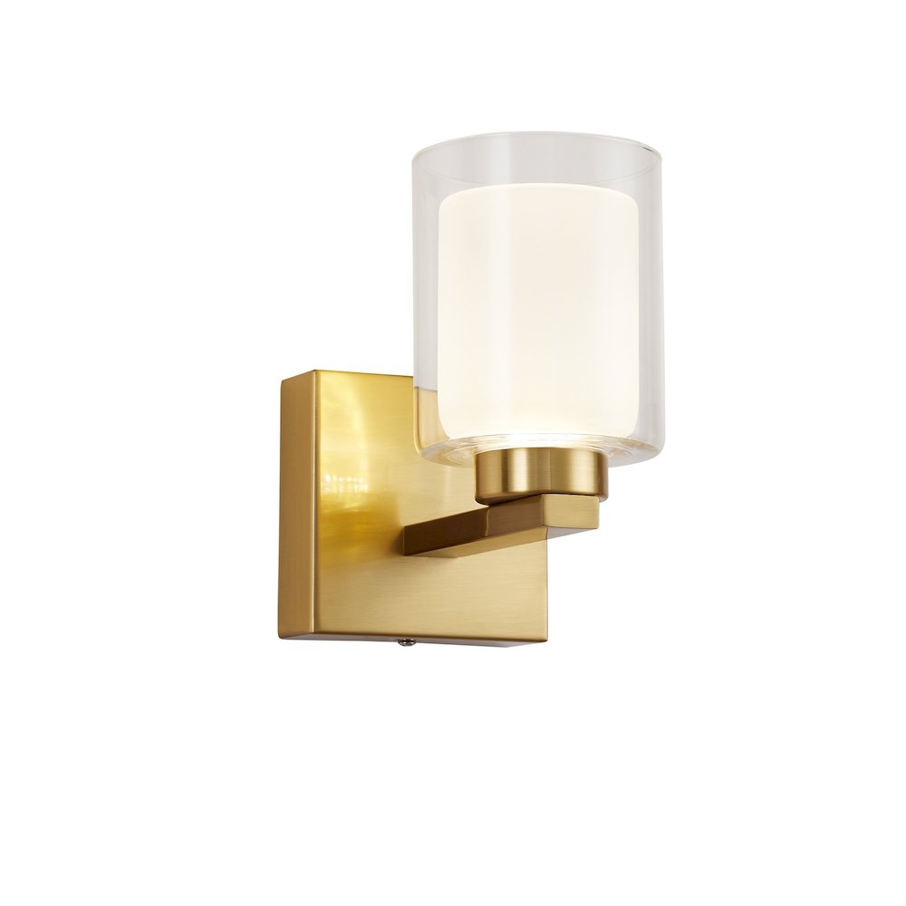 Saville Collection 1Light Bathroom Brass. Picture 5