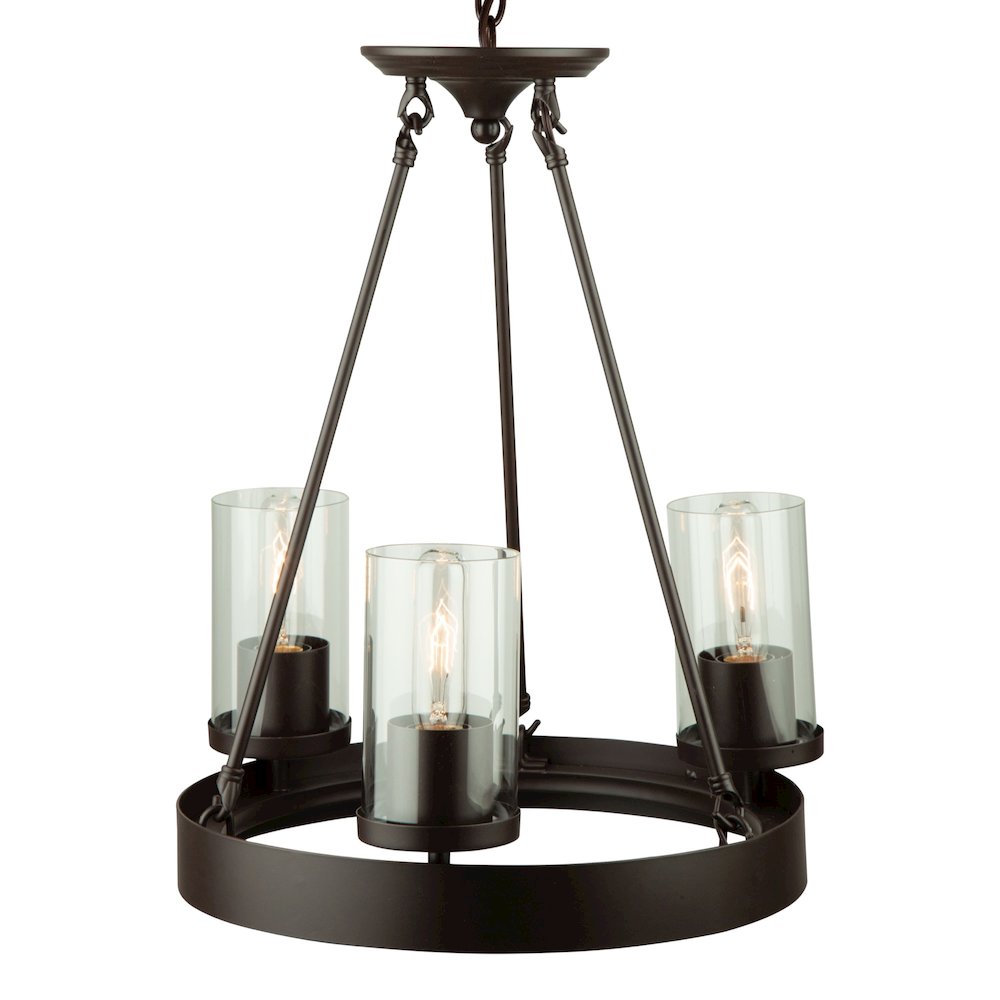 Menlo Park 3Light Chandelier. Picture 5