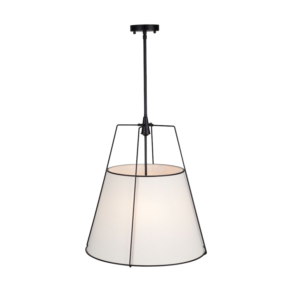 Pullman Collection 4Light Pendant Black. Picture 4