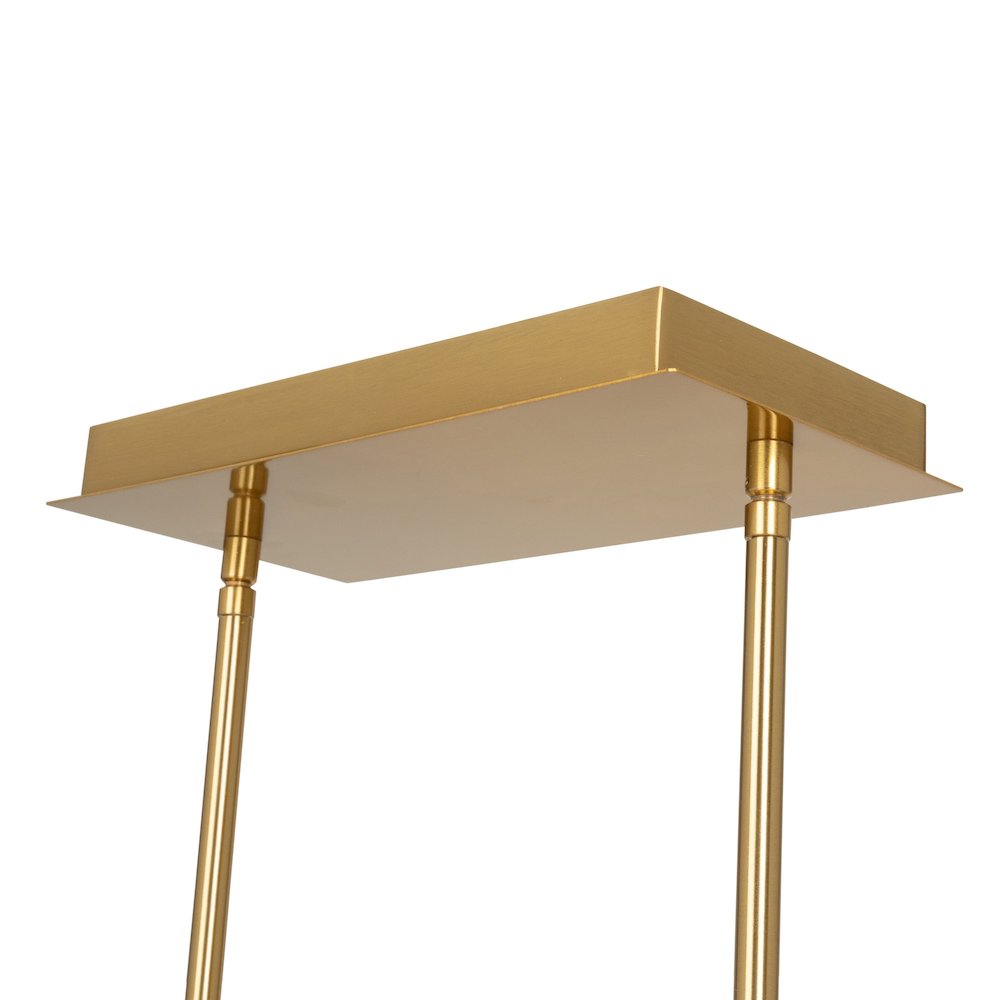 Aurelia Collection 4Light Island/Pool Table Brass. Picture 5