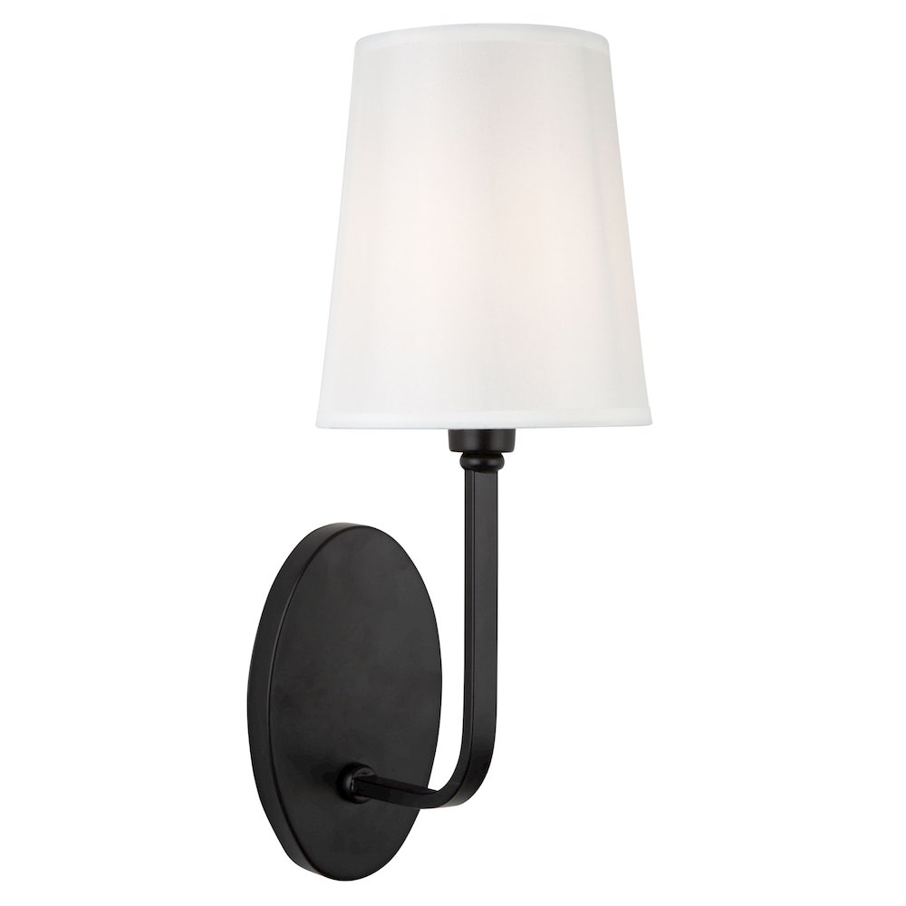 Rhythm 1 Light Sconce Black. Picture 2