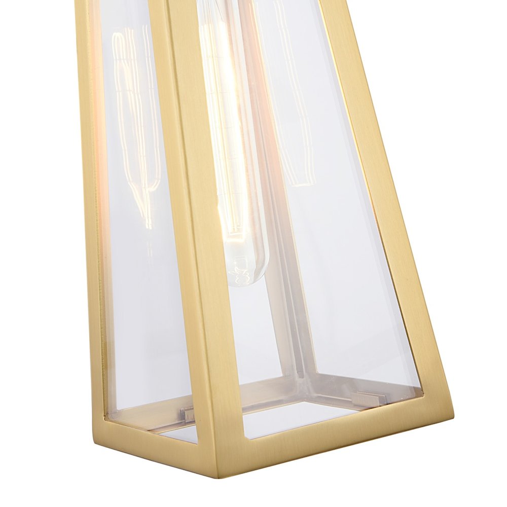Lucian Wall Sconce Brushed Brass. Picture 3