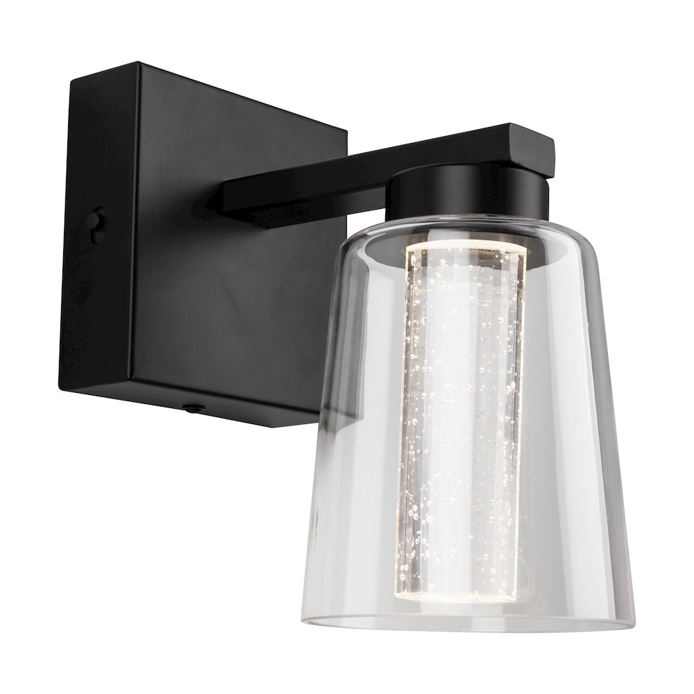 Dalton Collection 1Light Bathroom Black. Picture 5
