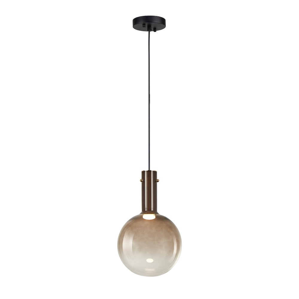 Alexis Collection 1Light Pendant Coffee. Picture 1