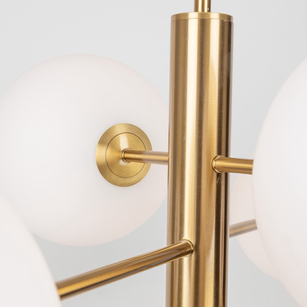 Aurelia Collection 6Light 48" Chandelier Brass. Picture 8