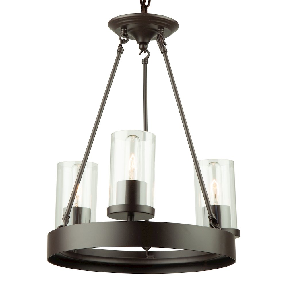 Menlo Park 3Light Chandelier. Picture 2