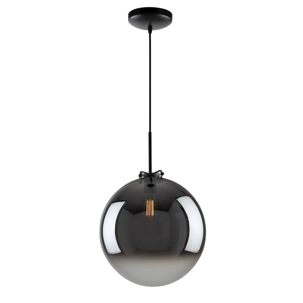 Orsa Collection 1Light 14" Pendant Mirror Glass. Picture 1