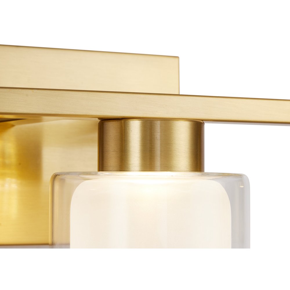 Saville Collection 1Light Bathroom Brass. Picture 7
