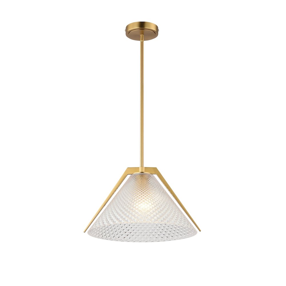 Baltic Collection 1Light Pendant Brass. Picture 6
