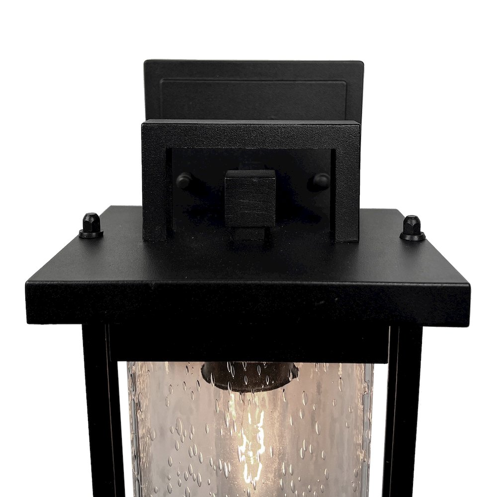 Port Charlotte Outdoor Wall Sconce Matte Black. Picture 6