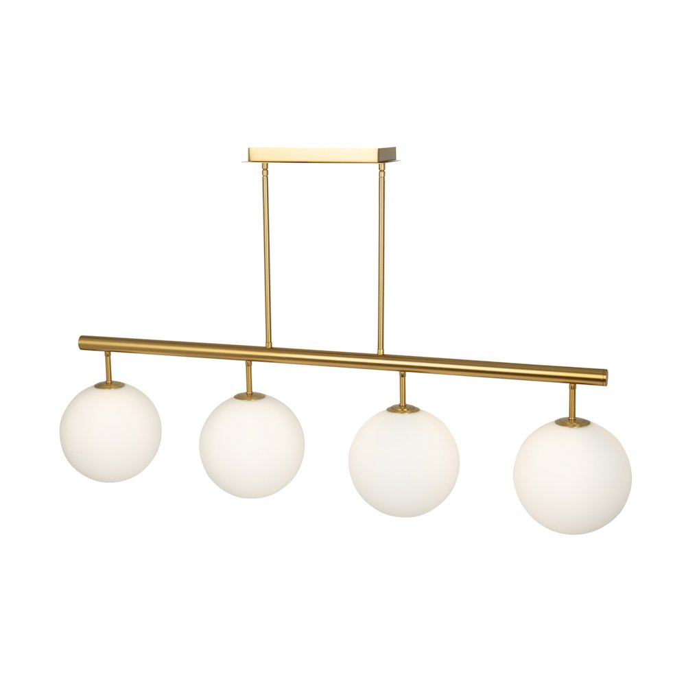 Aurelia Collection 4Light Island/Pool Table Brass. Picture 3