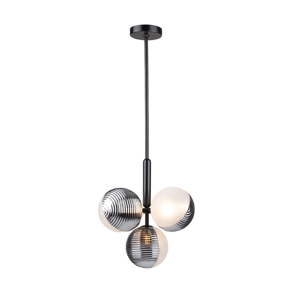 Bolla Collection 5Light Pendant Black. Picture 2
