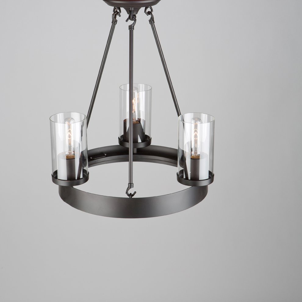 Menlo Park 3Light Chandelier. Picture 6