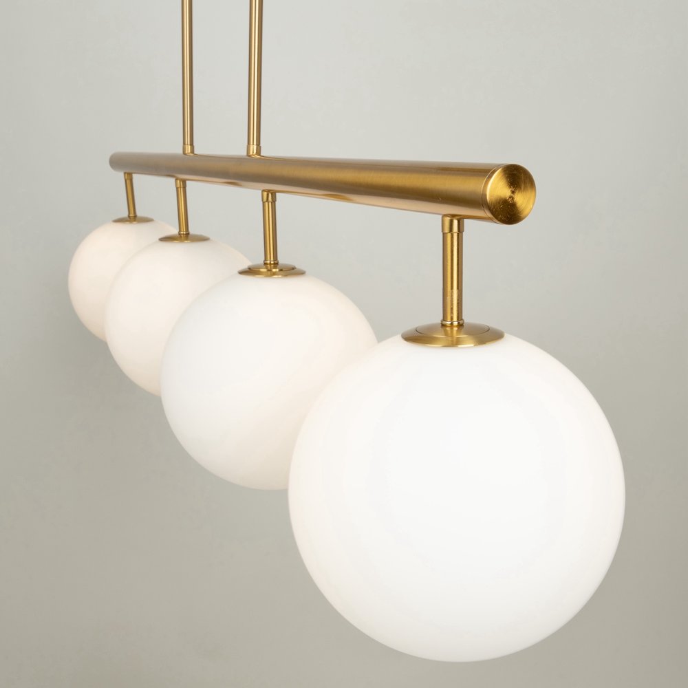 Aurelia Collection 4Light Island/Pool Table Brass. Picture 6